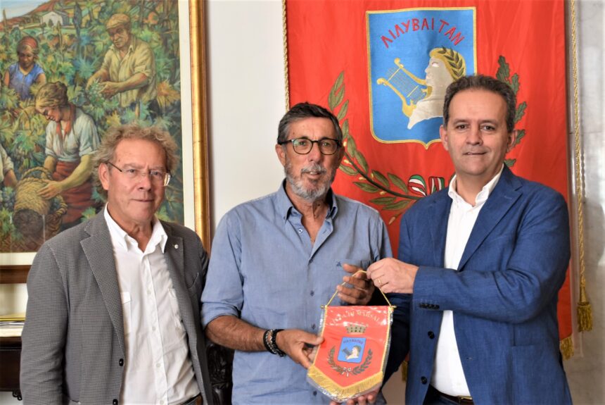 L’amministrazione Grillo incontra Andrea Alagna campione regionale di tiro con l’arco