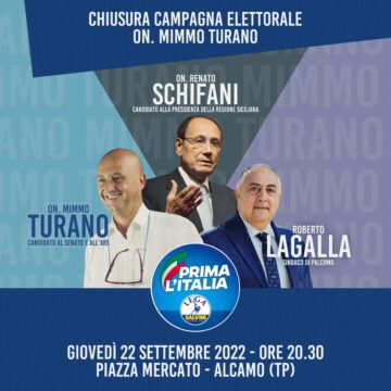 Chiusura campagna elettorale dell’On. Mimmo Turano