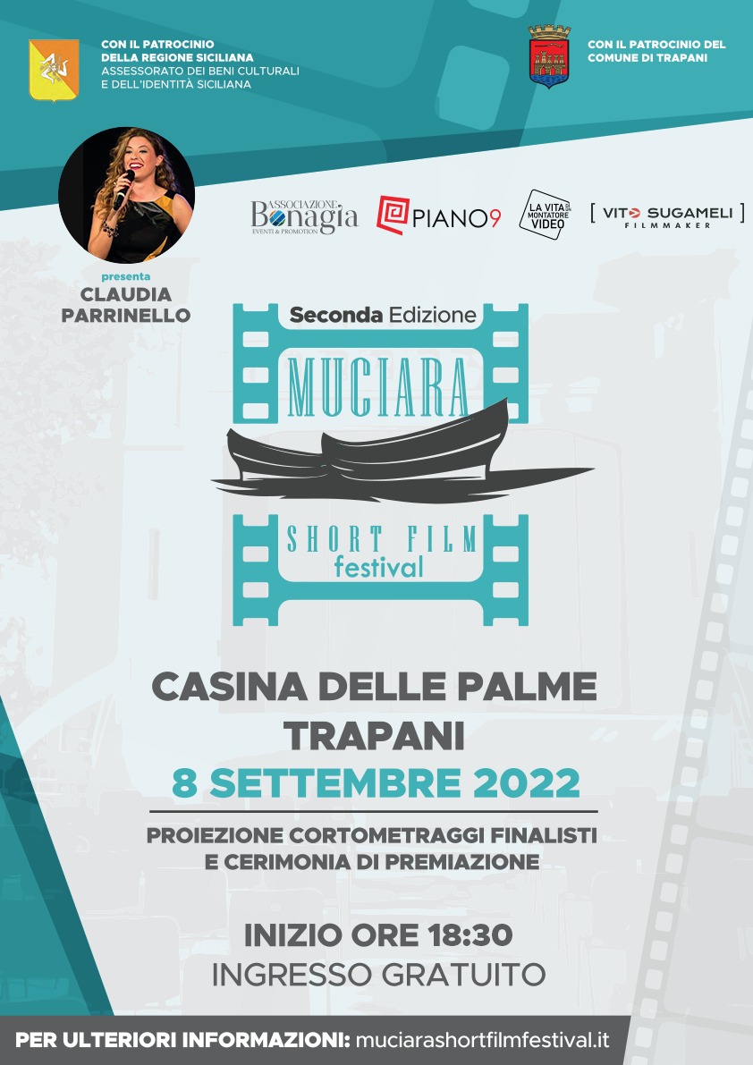 Arriva a Trapani il Muciara Short Film Festival8 Settembre ore 18.30 | Casina delle Palme