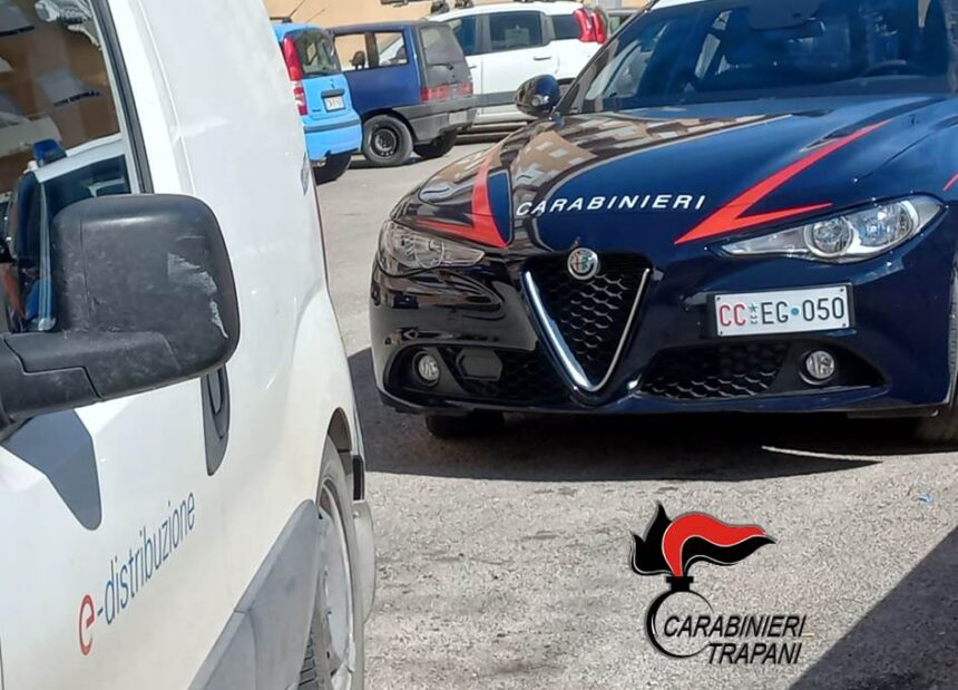 Marsala,  furto di energia elettrica. Maxi blitz nel quartiere Amabilina