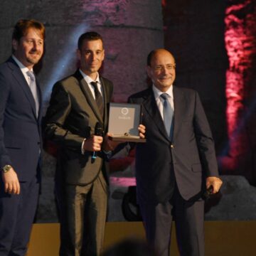 Segesta, ai “Gazzetta Sports Awards SeeSicily” Schifani premia Nibali: «Puntare su turismo dello sport e dello spettacolo»