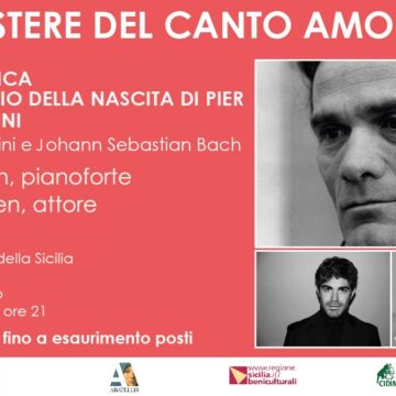 Cultura, centenario di Pasolini: venerdì 18 novembre a Palazzo Abatellis letture e musiche con il duo Coen