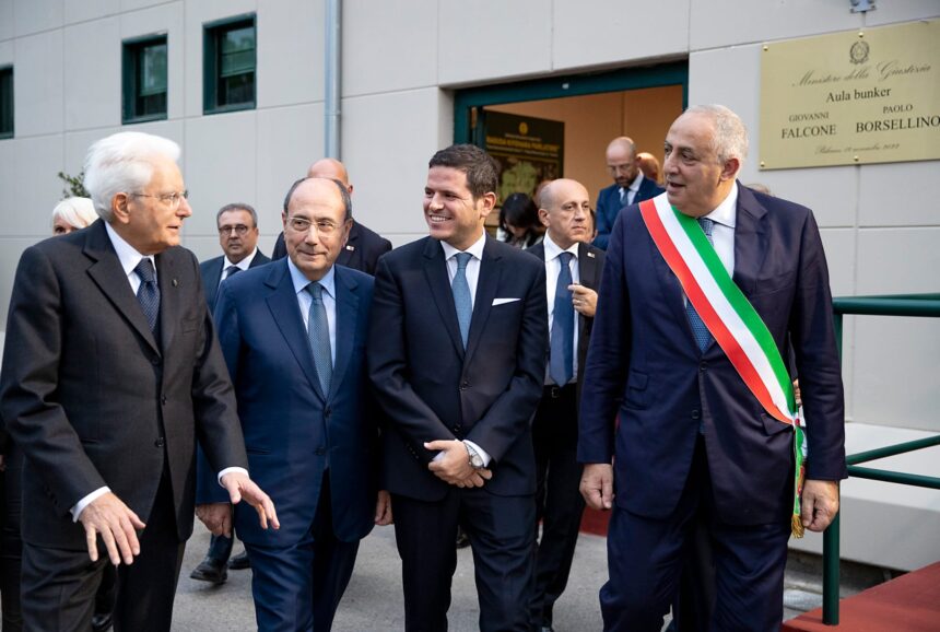 Intitolazione Aula bunker di Palermo, Schifani: «Il ricordo di Falcone e Borsellino indelebile nelle nostre coscienze»
