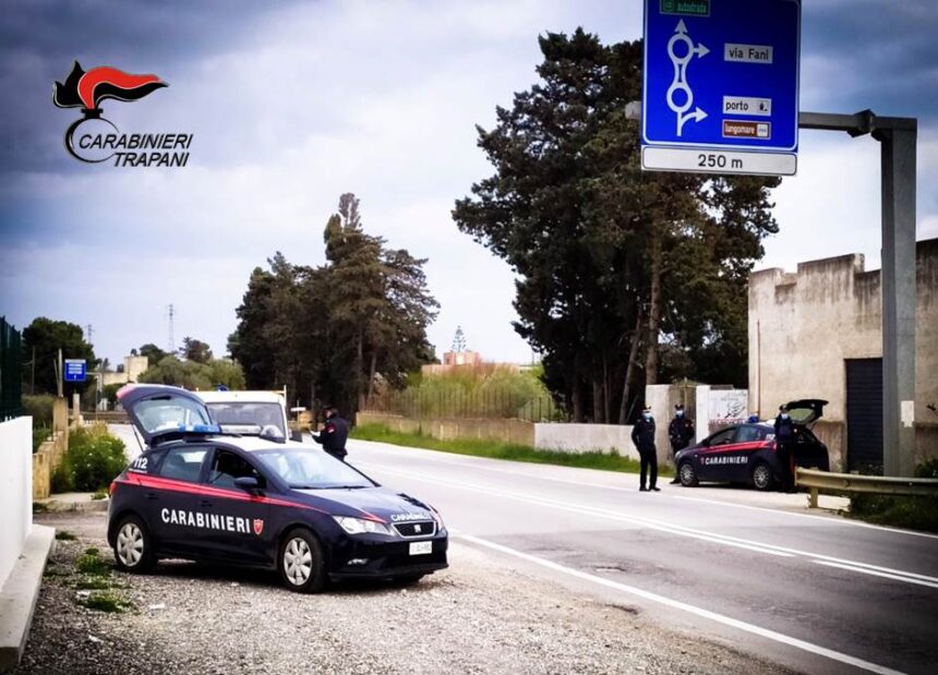Mazara del Vallo, 13 denunciati nel weekend dai carabinieri