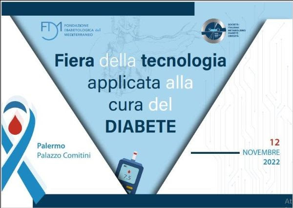Giornata mondiale del diabete: a Palazzo Comitini, sabato 12 novembre, la Fiera della tecnologia per la cura del diabete con screening gratuiti per adulti e bambini
