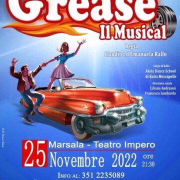 Questa sera “Un sogno di nome Grease il Musical” al Teatro Impero di Marsala