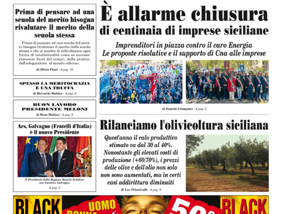 Siamo in edicola con il nuovo numero del Vomere Siamo in edicola con il nuovo numero del Vomere