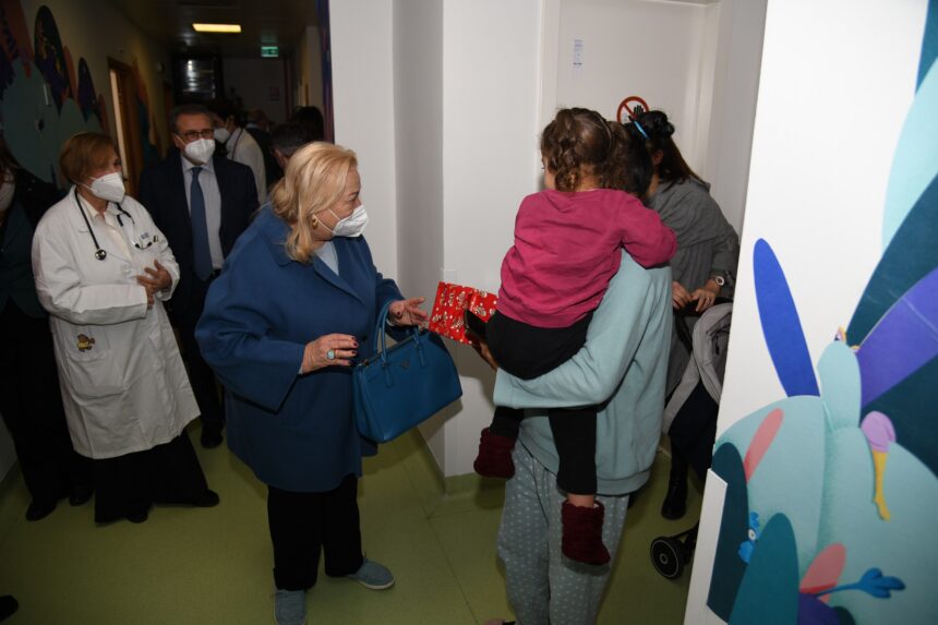 Palermo, la Presidenza della Regione dona giocattoli ai pazienti dell’Ospedale dei Bambini