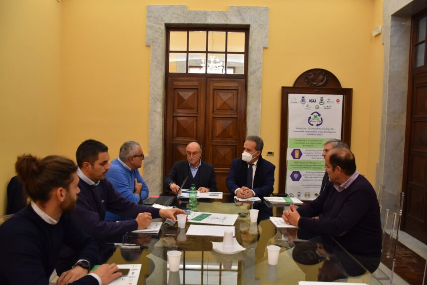“Green City”, incontro tecnico a Palazzo Municipale. Marsala e Alcamo in partenatiariato per condividere buone pratiche con enti nazionale ed esteri