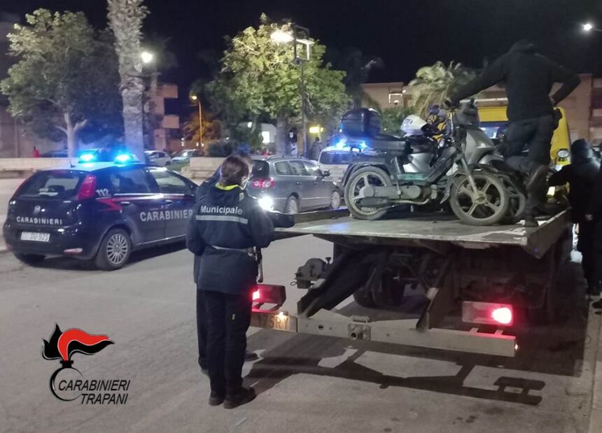 Marsala, giro di vite dei carabinieri. Denunce e sequestri