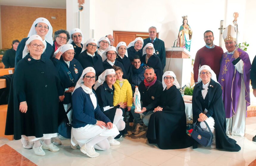 A Gibellina la festa dell’adesione dell’Unitalsi con volontari e ammalati. Il vescovo Giurdanella:” Avere occhi per guardare al deserto”