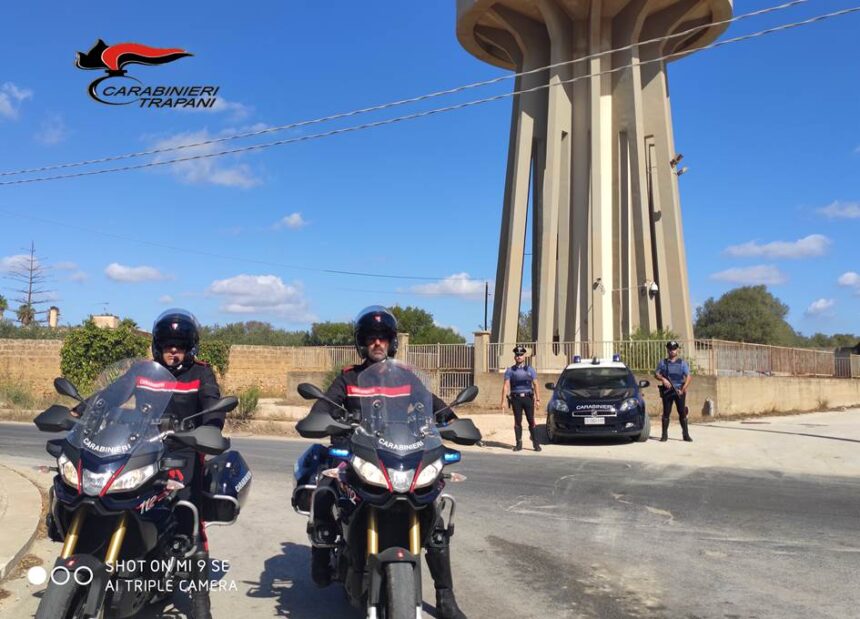 Mazara del Vallo, 9 denunce dei carabinieri nel fine settimana