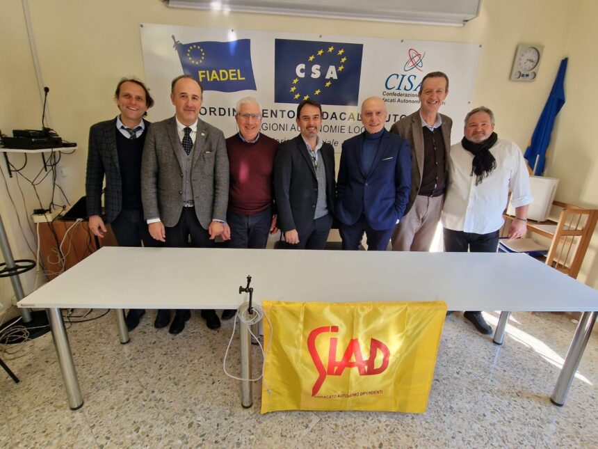 Siad-Csa-Cisal, Badagliacca e Lo Curto: “Luca Crimi nella segreteria regionale, cresce il sindacato in Sicilia”