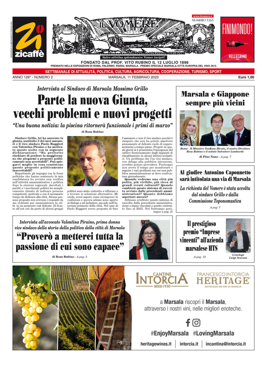 Siamo in edicola con il Vomere