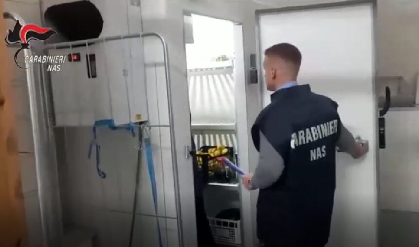 Campagna nazionale dei controlli dei carabinieri del NAS presso le mense scolastiche di Palermo, Agrigento e Trapani