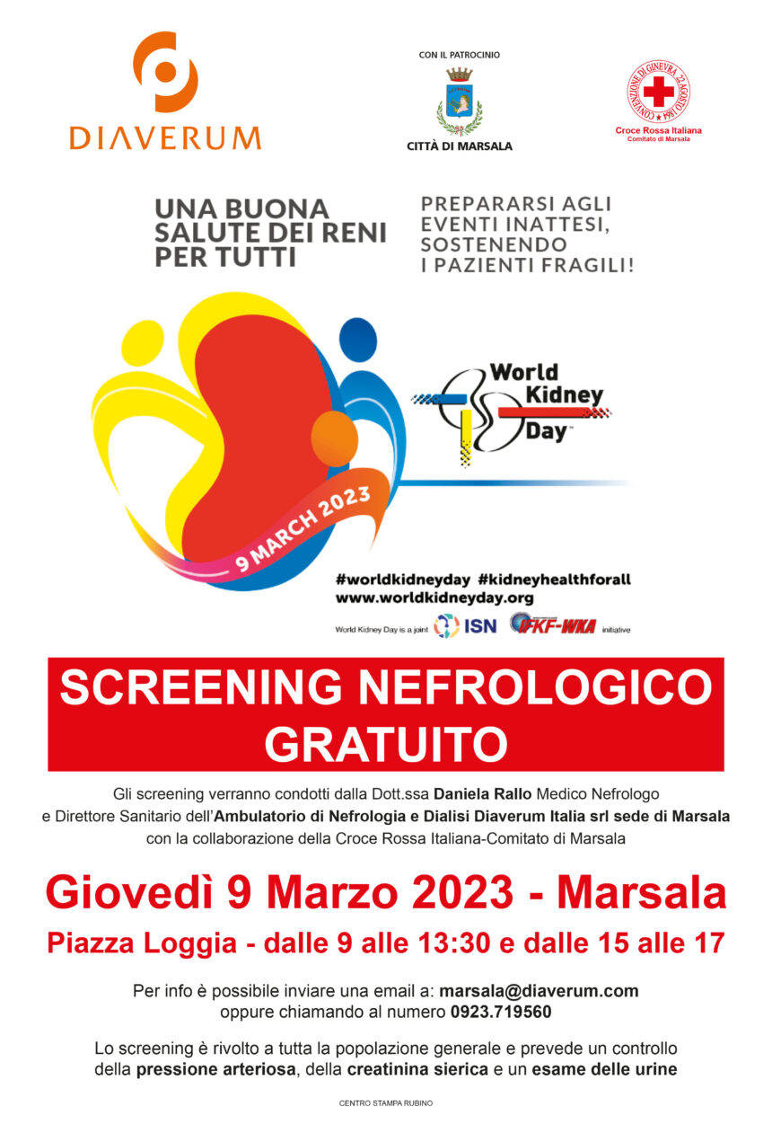 A Marsala screening nefrologico gratuito