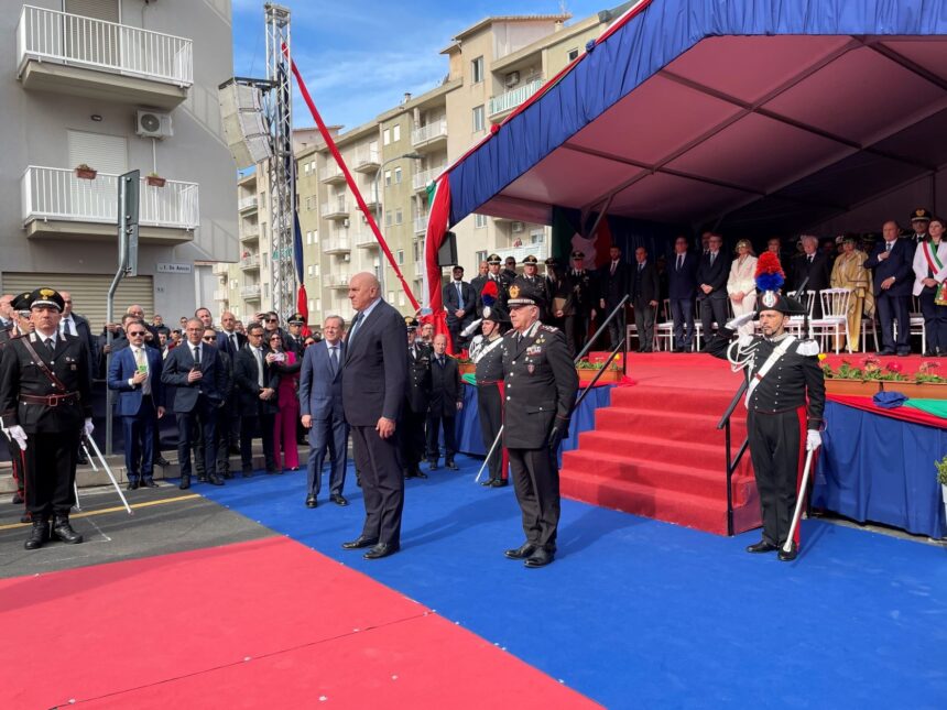 PARTINICO, INAUGURATA LA CASERMA DELLA COMPAGNIA CARABINIERI INTITOLATA AL TEN. COL. M.A.V.M. LUIGI GERONAZZO