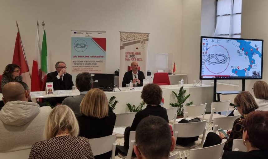 Presentazione risultati “Una rete per l’inclusione” per giovani in area penale 215 RAGAZZI E RAGAZZE AVVIATI AL LAVORO, 56 SICILIANI 