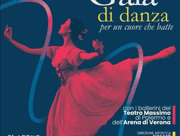 Questa sera alle ore 21 al Teatro Impero di Marsala Gran Galà di danza per un cuore che batte