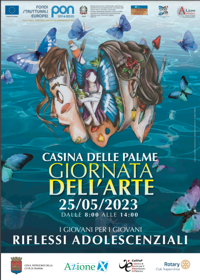 RIFLESSI ADOLESCENZIALI – La giornata dell’arte. Domani alla Casina delle Palme, aTrapani, le performance e i lavori degli studenti dell’IIS Rosina Salvo. RIFLESSI ADOLESCENZIALI – La giornata dell’arte. Domani alla Casina delle Palme, aTrapani, le performance e i lavori degli studenti dell’IIS Rosina Salvo.