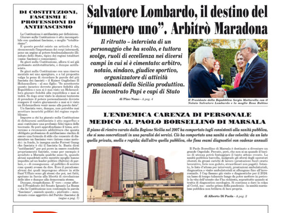 Siamo in edicola con il nuovo numero del Vomere Siamo in edicola con il nuovo numero del Vomere