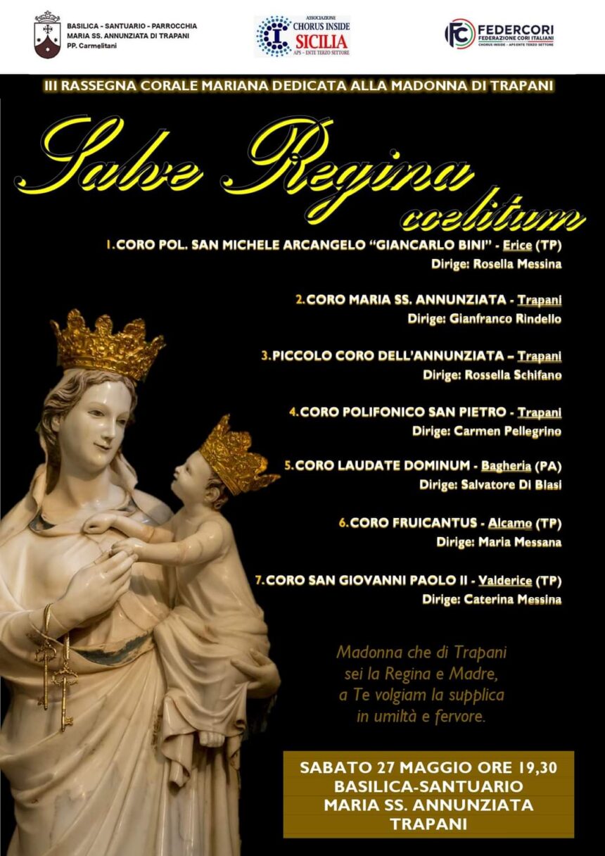 III rassegna corale mariana al Santuario della Madonna di Trapani