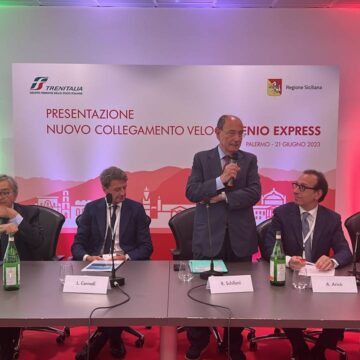 Mobilità, Regione e Trenitalia presentano nuovi treni veloci tra Palermo e aeroporto
