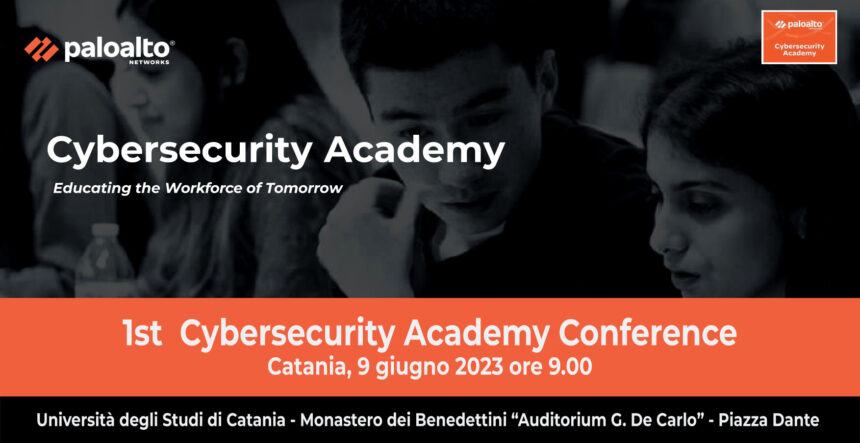 A Catania il primo Convegno Nazionale di Cyber Security Venerdì 9 Giugno 2023 ore 9 Auditorium G. De Carlo – Monastero dei Benedettini, piazza Dante Catania
