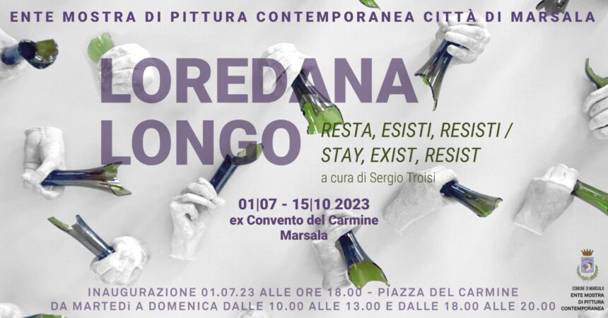 ARTE: work in progress a Marsala, in corso l’allestimento della mostra di Loredana Longo. Inaugurazione 1 luglio ore 18.00