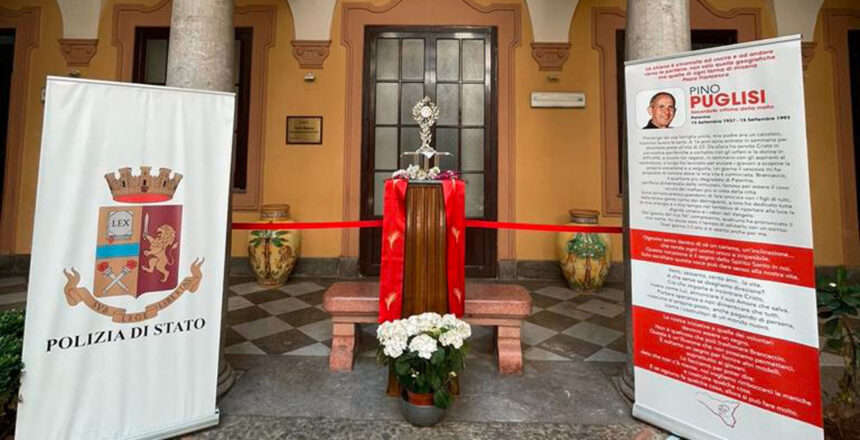 La reliquia di Don Puglisi in Cattedrale a Mazara del Vallo