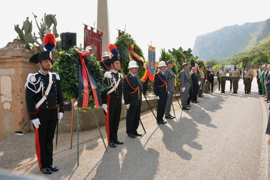 COMMEMORAZIONE DEI CADUTI NEL 60° ANNIVERSARIO DELLA STRAGE DI CIACULLI A PALERMO