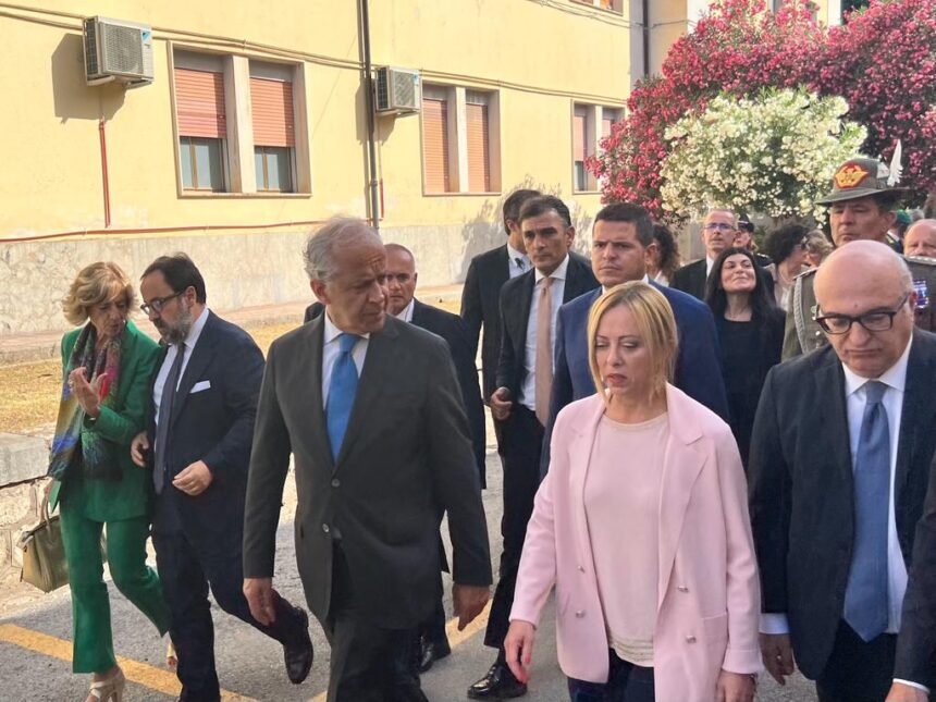 Borsellino, Tamajo: «Proseguire nella ricerca della verità per ottenere finalmente giustizia». Presenti il Premir Meloni e il Ministro Piantedosi