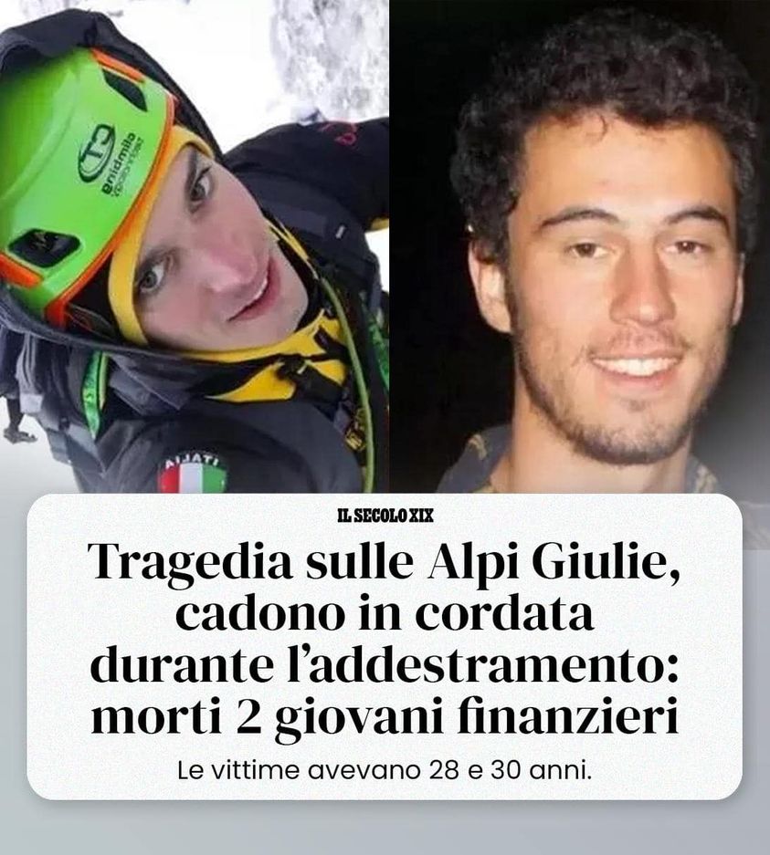 La tragica morte dei due finanzieri Lorenzo Paroni e Alberto Pacchione. Il cordoglio del Ministro Musumeci:” È un lutto che colpisce l’intera comunità nazionale”