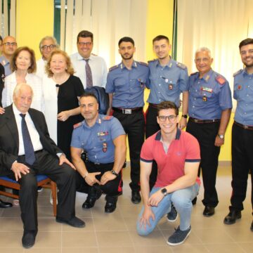 Il Vice Brigadiere Pietro Di Russo compie 102 anni e festeggia insieme ai colleghi della Compagnia Carabinieri di Bagheria