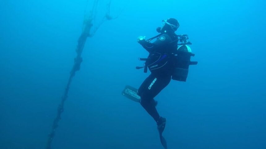Operazione Ghostfishing, intervento di rimozione di reti fantasma dai fondali a Favignana Operazione Ghostfishing, intervento di rimozione di reti fantasma dai fondali a Favignana