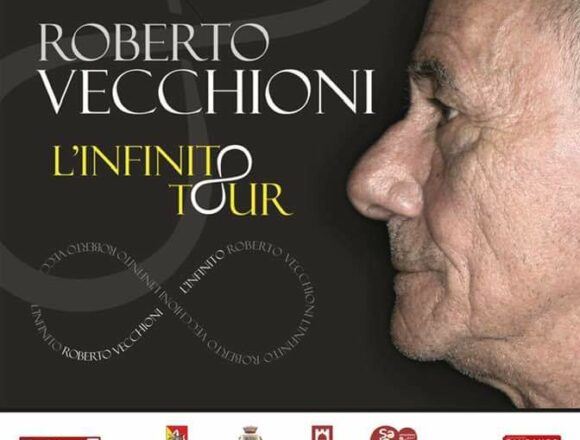 Roberto Vecchioni Inifinito Tour a Salemi il 13 agosto