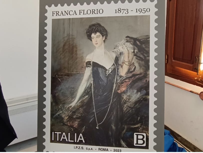 150 anni di Donna Franca Florio, presentato ieri a Favignana il Francobollo commemorativo