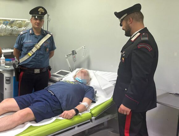 60enne colto da malore soccorso dai carabinieri