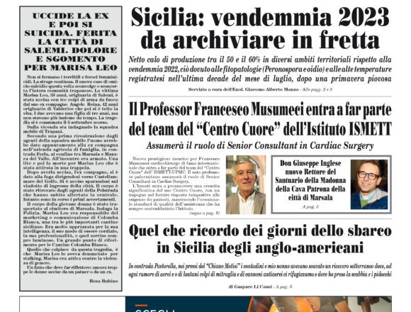 Siamo in edicola con la nuova edizione del Vomere