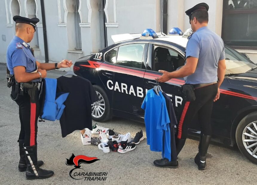 MARSALA: IN CARCERE IL TERRORE DEI COMMERCIANTI. ARRESTATO CON LE MANI NEL SACCO