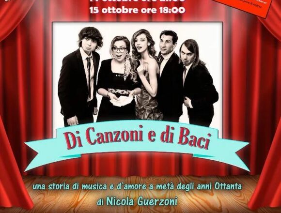 A TEATRO PER “IL CUORE DI ANDREA”. “DI CANZONI E DI BACI” AL TEATRO GARBATELLA DI ROMA PER SOSTENERE L’ASSOCIAZIONE “IL CUORE DI ANDREA”. IL VOMERE HA RAGGIUNTO IL REGISTA