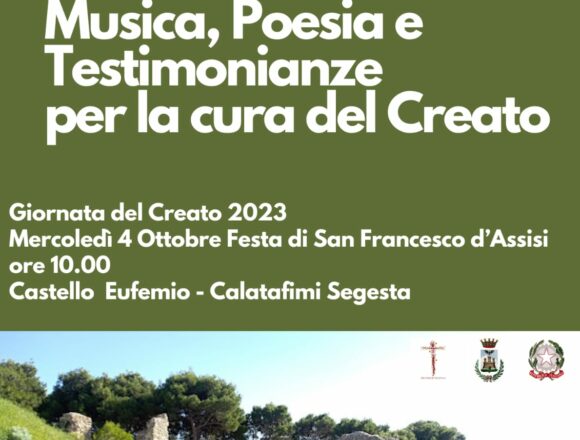 A Calatafimi dopo l’incendio di luglio la giornata del creato 2023 A Calatafimi dopo l’incendio di luglio la giornata del creato 2023
