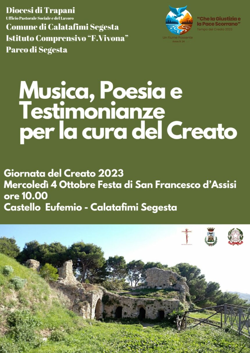 A Calatafimi dopo l’incendio di luglio la giornata del creato 2023