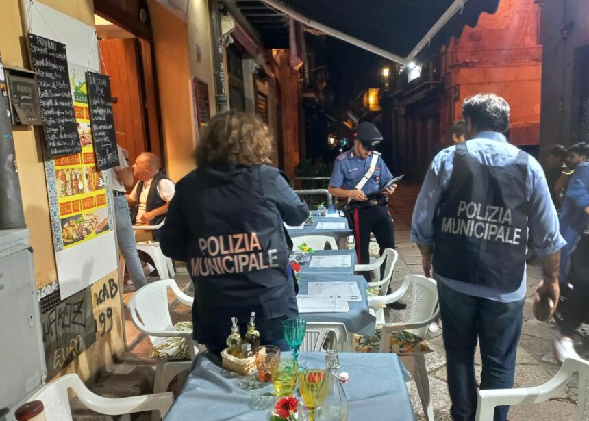 VENDITA DI ALCOL A MINORI, ASSENZA DI LICENZE, SVERSAMENTO ILLECITO DI OLI ESAUSTI, CATTIVO STATO DI CONSERVAZIONE DI ALIMENTI: CONTROLLI INTERFORZE NEL WEEK END 