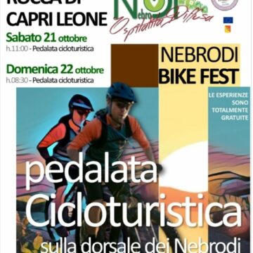 Ospitalità Diffusa, al via il Nebrodi Bike Fest dal 21 al 22 ottobre