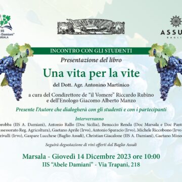 Antonino Martinico presenta il suo libro all’Istituto Abele Damiani di Marsala