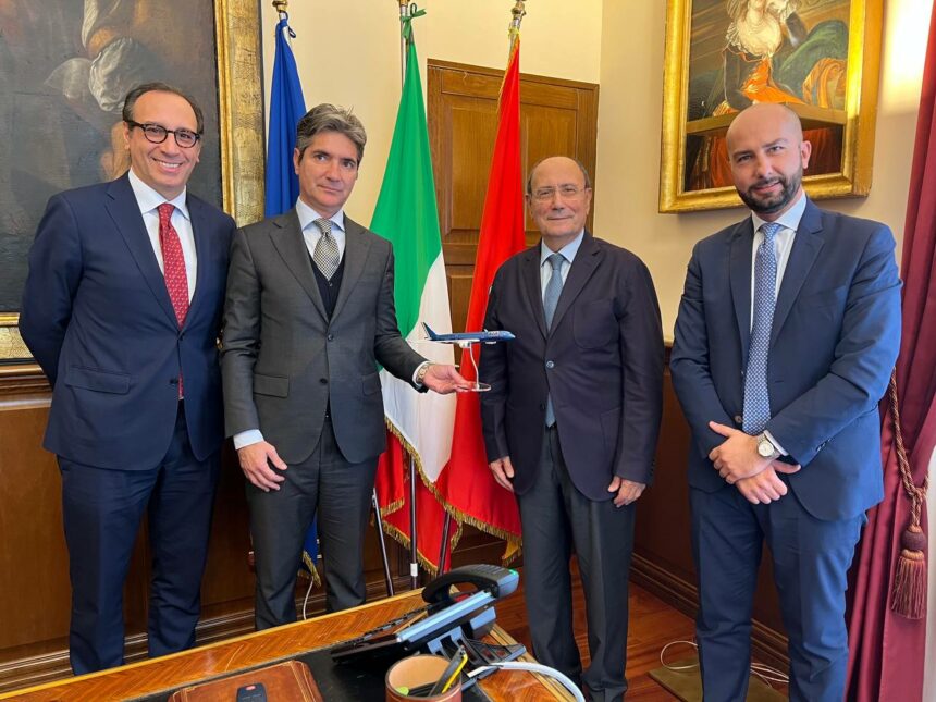 Aerei, Schifani incontra Dg Ita Airways Benassi: in arrivo più voli e nuove agevolazioni tariffarie per i giovani