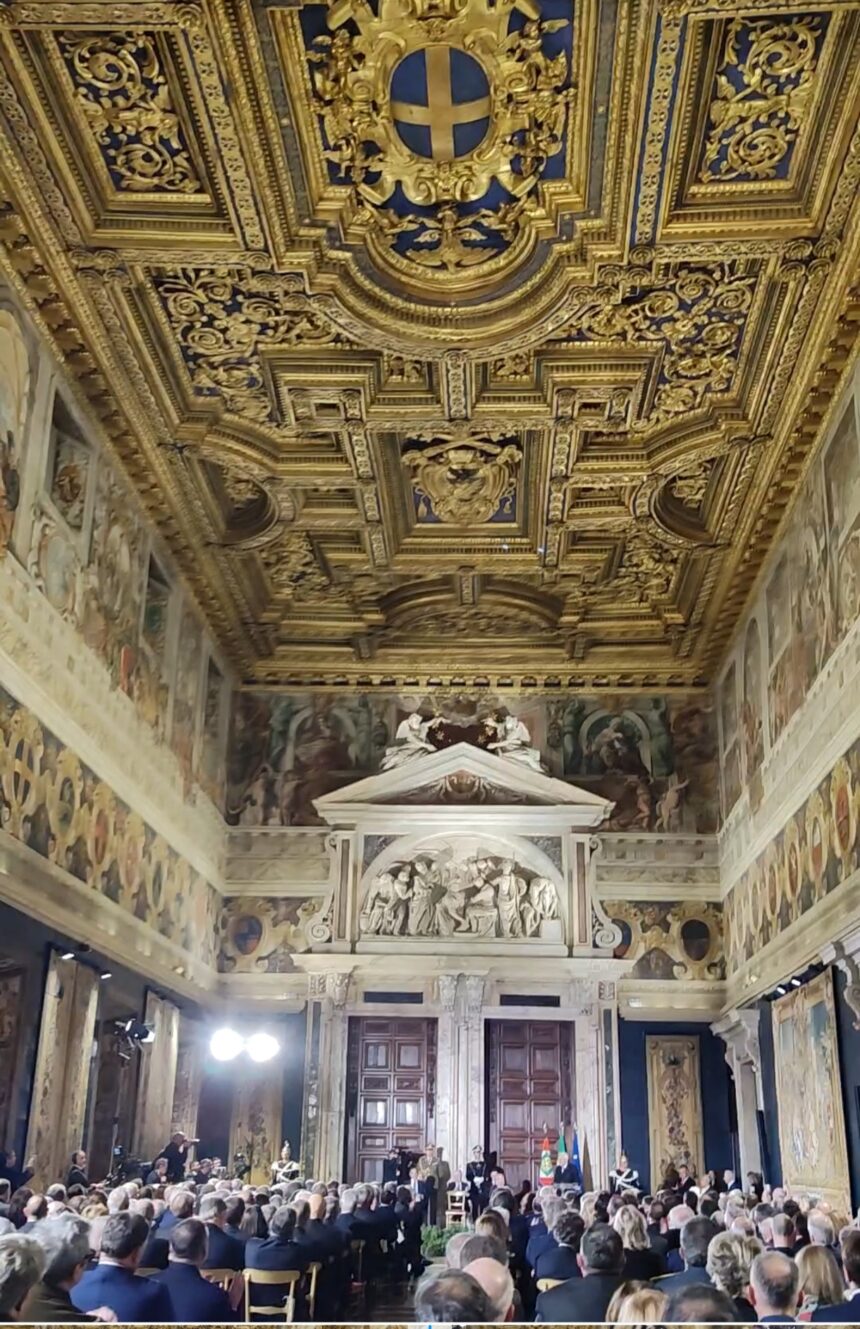 SCAMBIO DEGLI AUGURI AL QUIRINALE. PAROLE DI SPERANZA E DI FIDUCIA QUELLE RIVOLTE DAL PRESIDENTE MATTARELLA