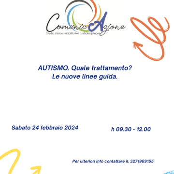 Autismo, un incontro formativo gratuito a Marsala il 24 febbraio. Già aperte le iscrizioni