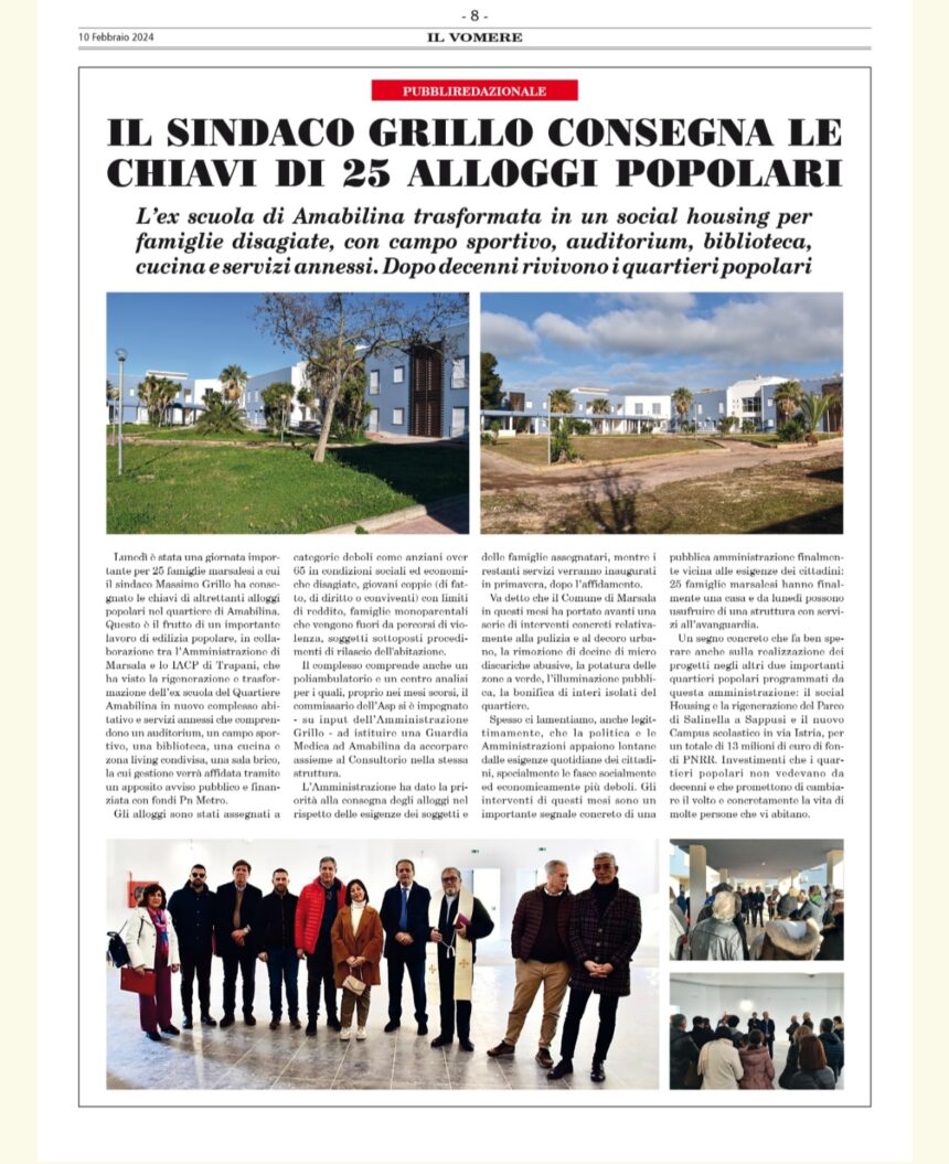 Sul Vomere in edicola